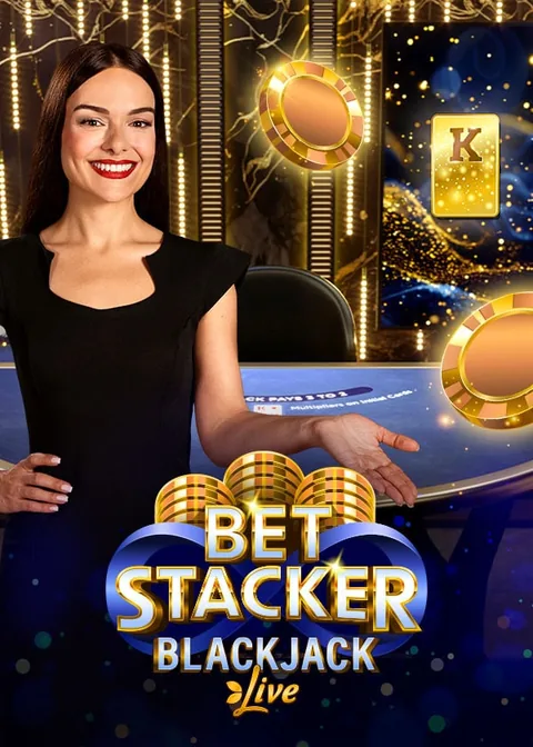 Offizielles Spielbild Infinite Bet Stacker Blackjack von Evolution Gaming