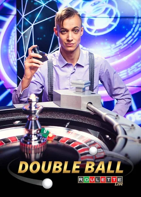 Offizielles Spielbild Double Ball Roulette von Evolution Gaming