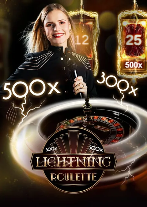 Offizielles Spielbild Lightning Roulette von Evolution Gaming