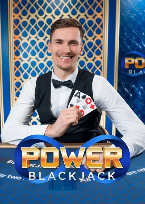 Offizielles Spielbild Power Blackjack von Evolution Gaming